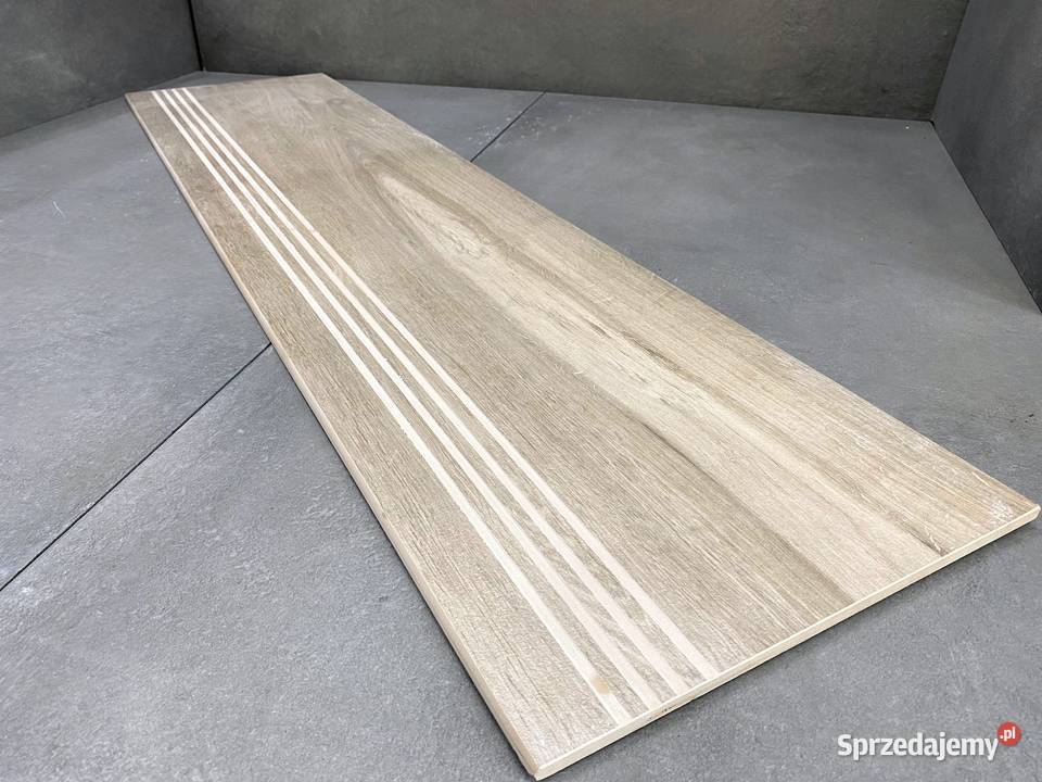 Schody z płytek z drewna stopnice 100x30 DESKA z Łask
