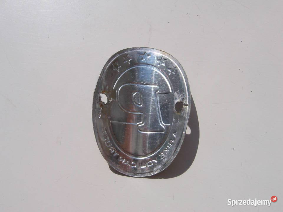 Rower rowerowa tabliczka znaczek logo bike P Przemyśl