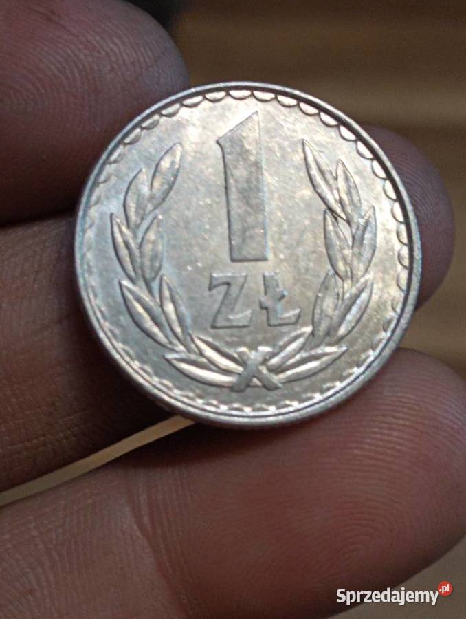 Sprzedam monete 1 zloty 1982 nierowny rant Numizmatyka Chełm