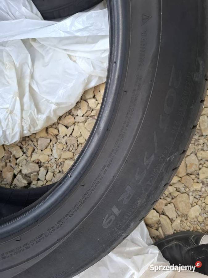 Komplet opon 205 55 19 lato Michelin primacy śląskie Łaziska Górne