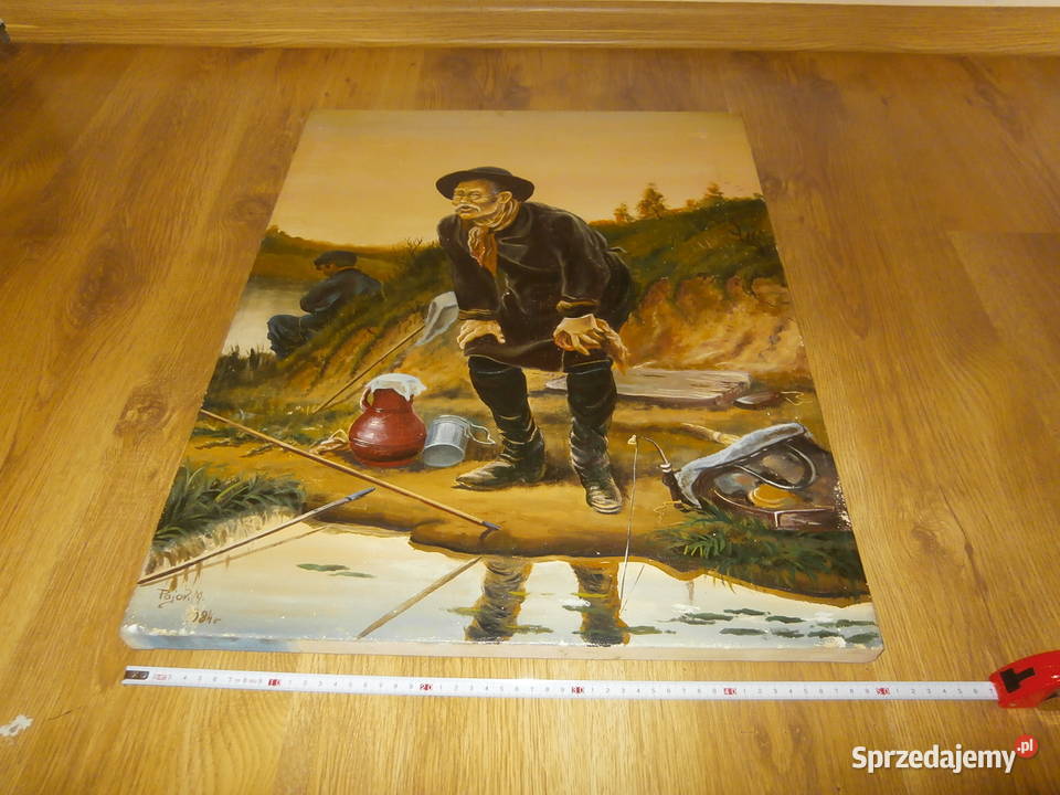 Obraz na płótnie PajorM 1984r ładny stan łódzkie Łódź