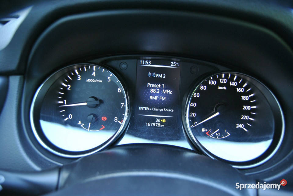 Nissan Qashqai Benzyna Turbo REJ LEDY Klima wspomaganie kierownicy Modliborzyce