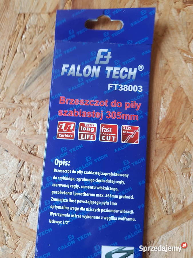 Brzeszczot do piły szablastej lisi ogon 305 mm Głogowa sprzedam