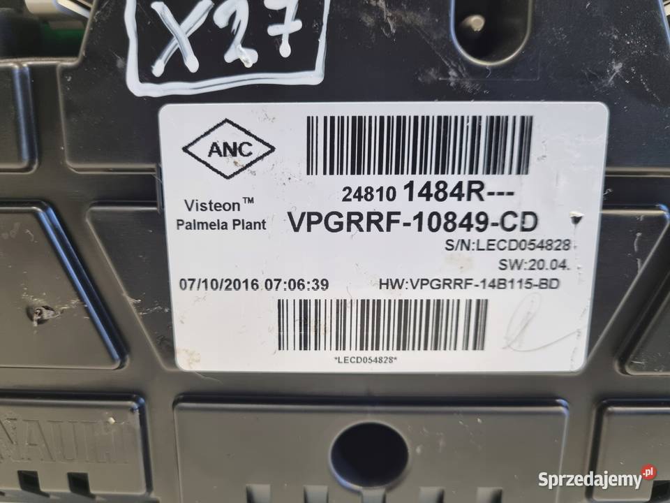 Renault Clio IV 12 09 TCE benzyna LICZNIK ZEGARY Rudka