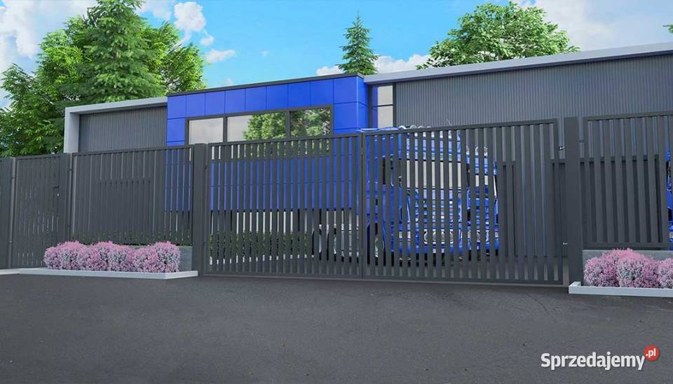 Brama przesuwna POLBRAM 4m x 15m OCRAL małopolskie Miechów