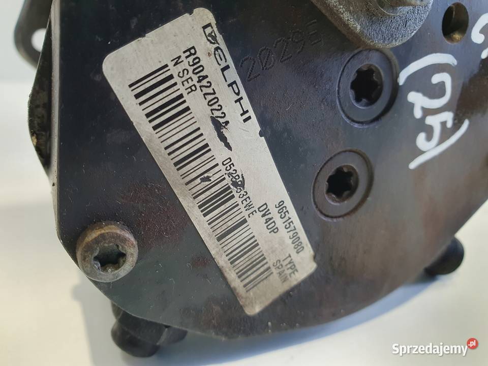Citroen C3 14 HDI POMPA WTRYSKOWA 9651579080 lubelskie Rudka