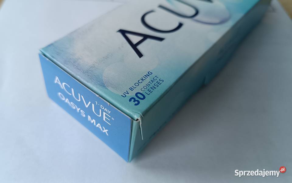 Soczewki Acuvue 1DAY OASYS 300 BC 85 d o2030r Białystok