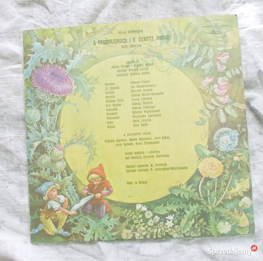 prl płyta winylowa o krasnoludkach i sierotce zachodniopomorskie
