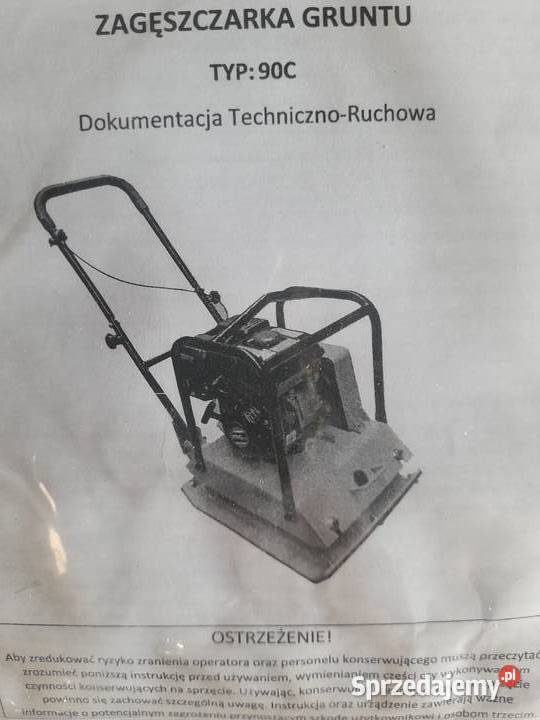 Zagęszczarka do gruntu C 90