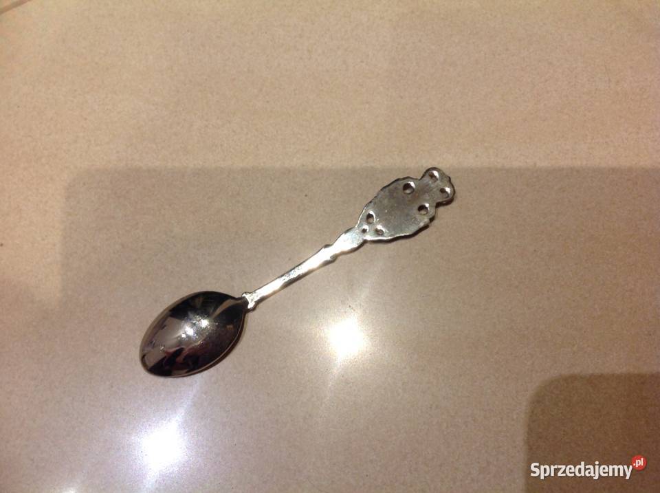 Srebrna Łyżeczka Herbowa BERCHTESGADEN Nowa Sól