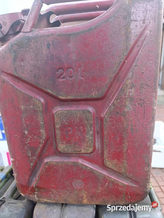 PRL kanistry 20 5 l sprzedam