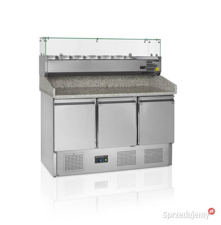 Stół do pizzy z nadstawką chłodniczą Tefcold Kazuń Polski