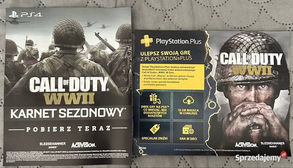 Gra 4 COD WW II steelbook 18+ Gry na konsole Warszawa