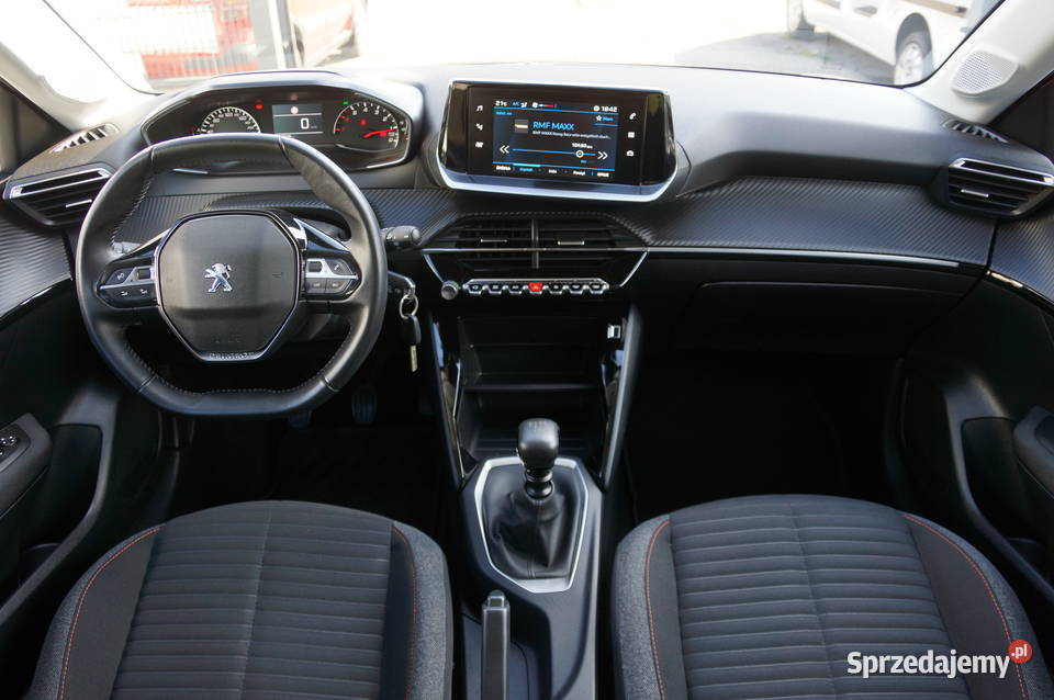 Peugeot 208 12 Benzyna 101 Klima Tempomat Mały wielofunkcyjna kierownica Nowy Sącz sprzedam