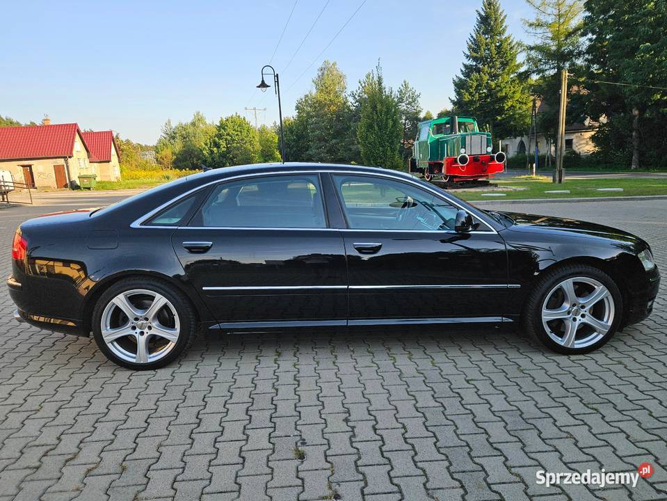 Audi A8 D3 Lang 2009 V8 42 FSI 350 LPG quattro śląskie