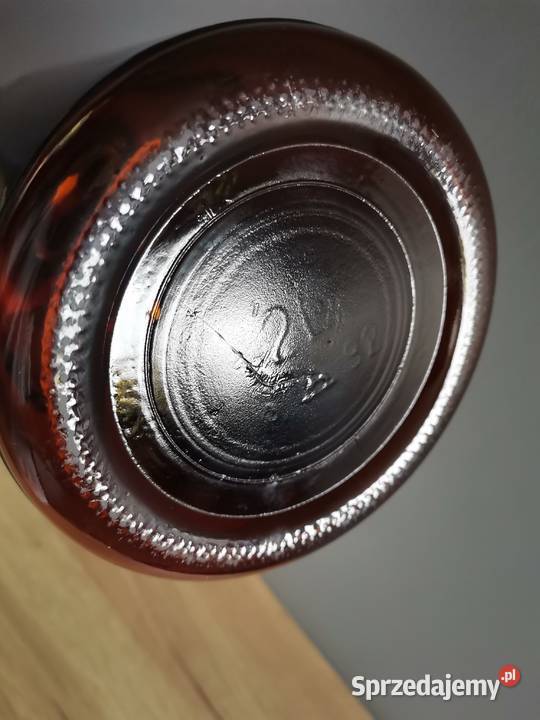 Stara apteczna butla słój szkło miodowe 2 litry Porcelana i szkło Katowice