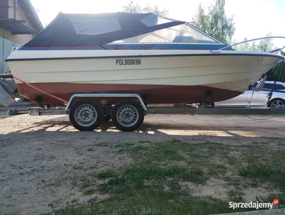 Łódź motorowa Draco Rok produkcji 1986 Kwidzyn