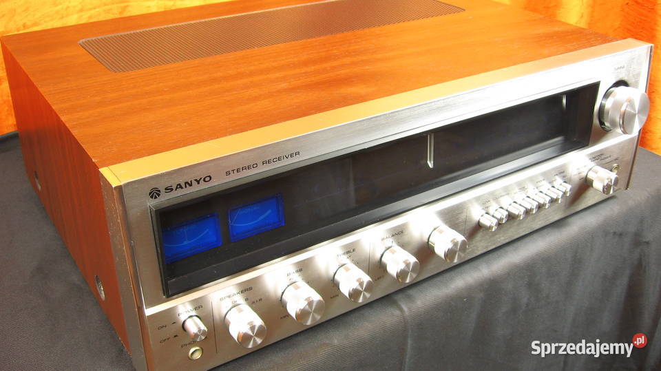 POTĘŻNY Sanyo DCX6000K AMPLITUNER Vintage Świebodzice
