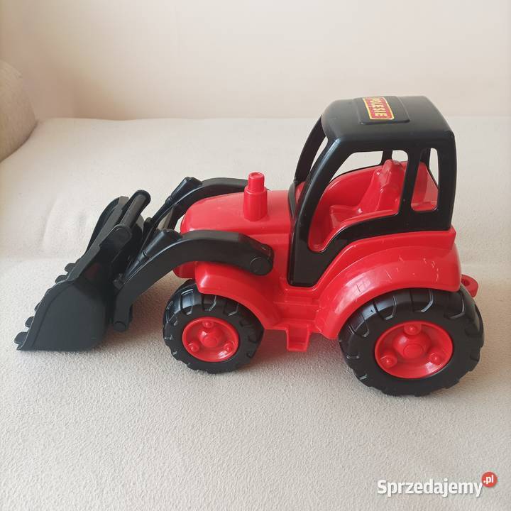 Zabawka duży traktor ładowarka Polesie Stronie Śląskie sprzedam