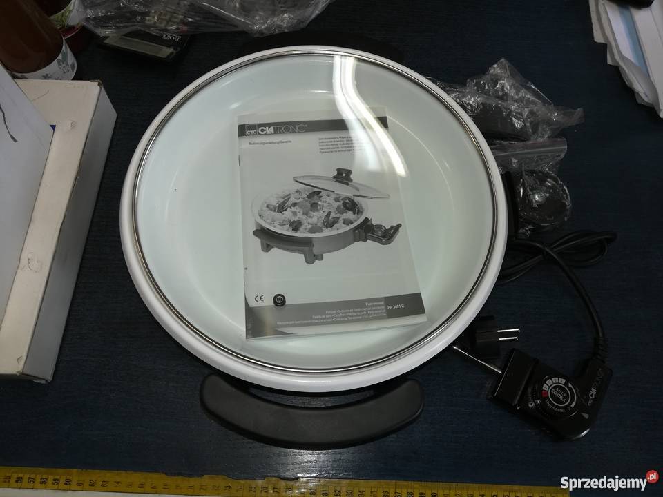 Imprezowa patelnia ze szklaną pokrywą Wrocław