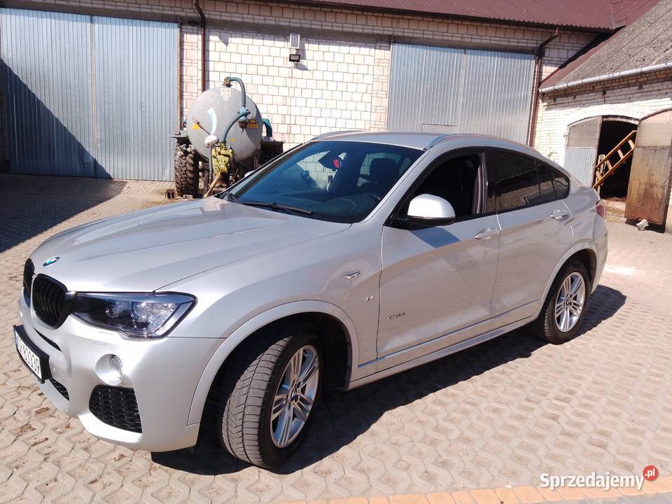 BMW X4 28i xDrive 245 MPakiet Salon Bezwypadkowy Czyżew