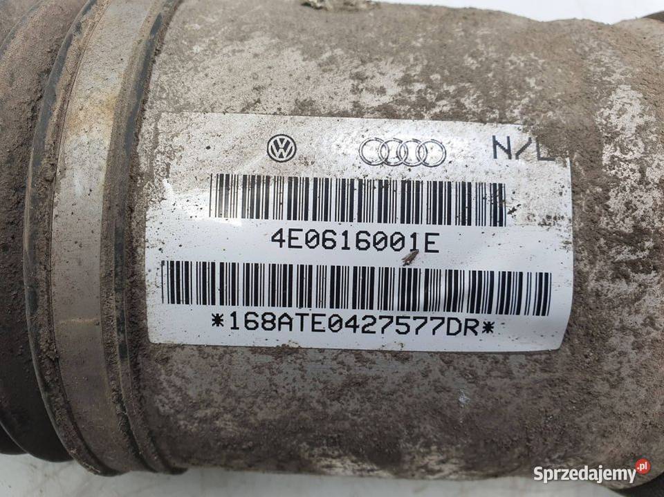 AMORTYZATOR LEWY TYŁ AUDI A8 D3 4E0616001E Pozostałe Lipno