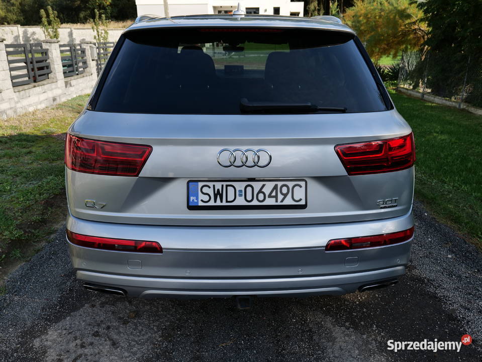 Audi Q7 II 7 osobowy wyposażony FV23 śląskie Turza Śląska