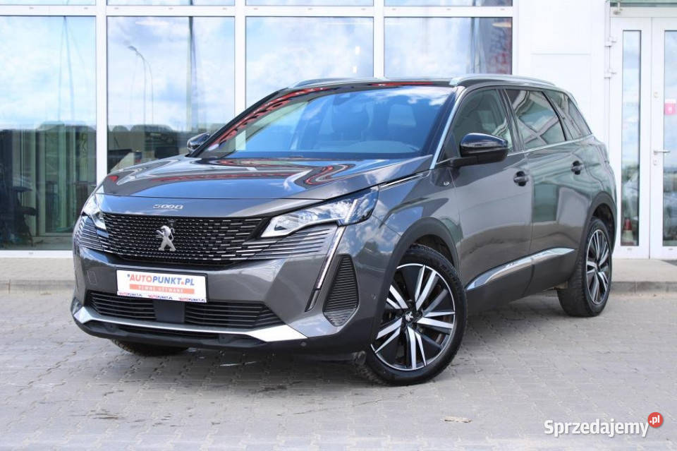 Peugeot 5008 2022r ACC Focal Panorama Kamera pt automatyczna Gdańsk