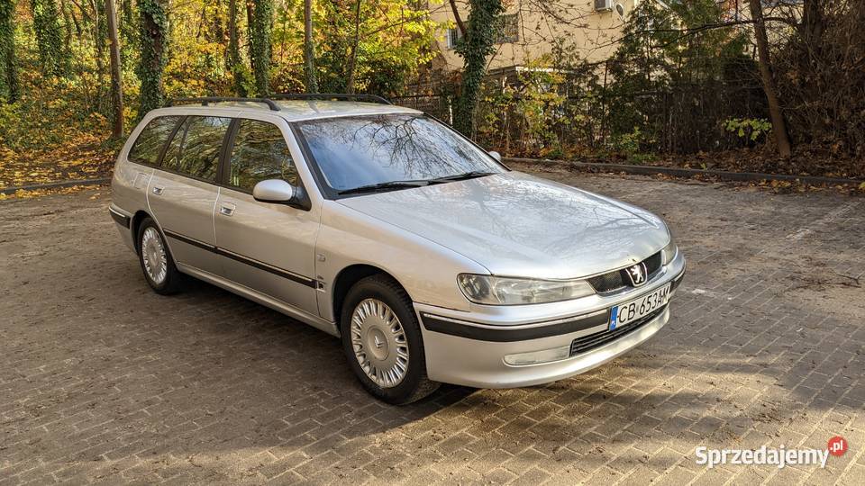 Peugeot 406 SW opłaty na welurowa tapicerka Gdynia