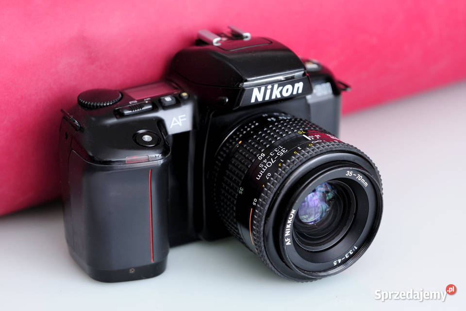 Nikon F601 aparat analogowy