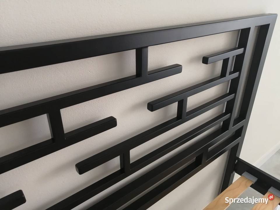 Łóżko metalowe nowoczesne loft 140x200 Łańcut