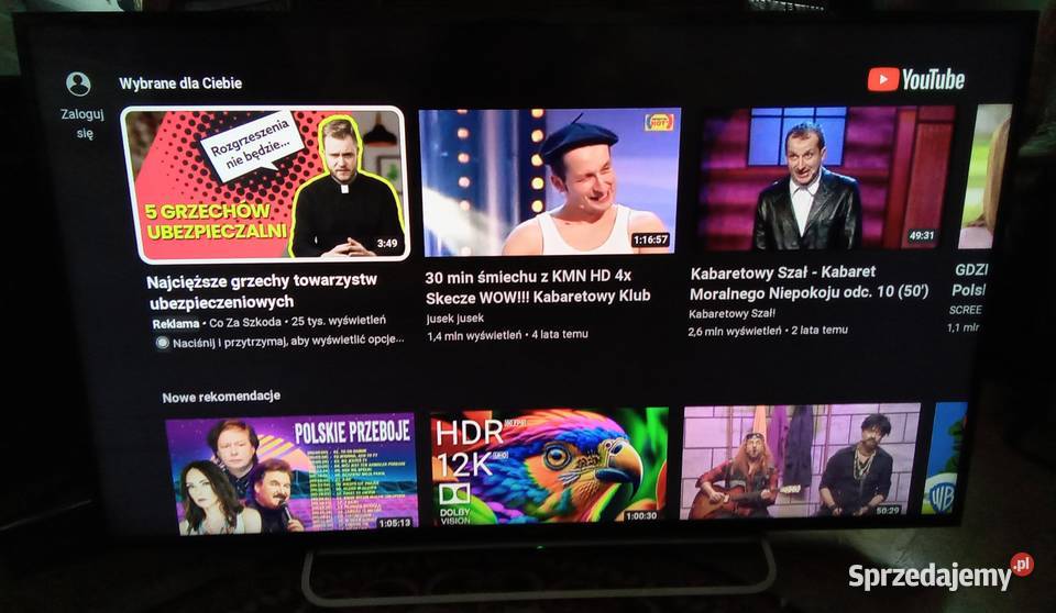 TV LED Smart 48 Full HD SONY Bravia z DVBT2 mazowieckie Warszawa