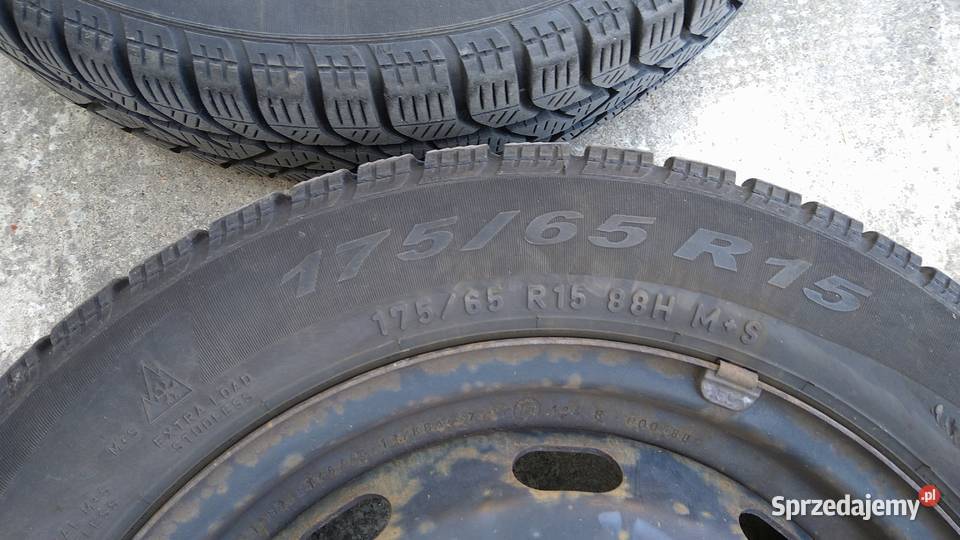 4 koła do MINI Cooper felgi stalowe opony zimowe Poznań sprzedam