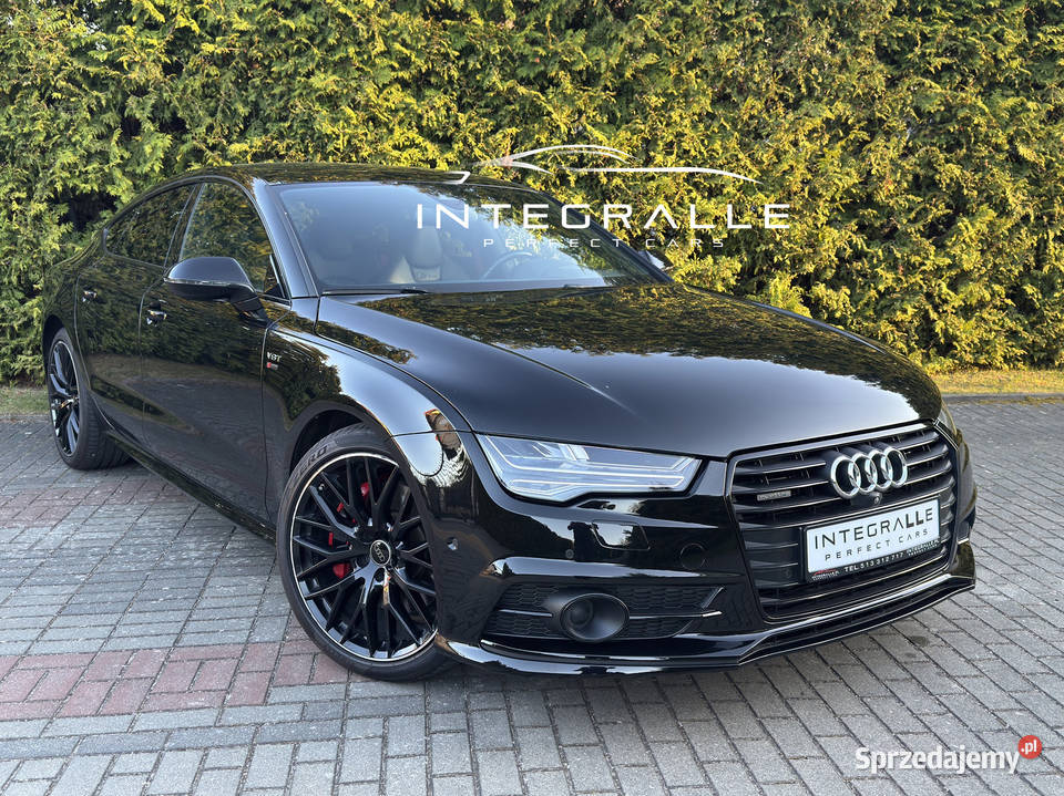 Audi A7 SLine 410 stan perfekcyjny salon wielofunkcyjna kierownica pomorskie Pruszcz Gdański