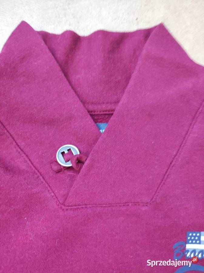 bordowa bluza In Extenso polar dziecięca sweter Kielce sprzedam
