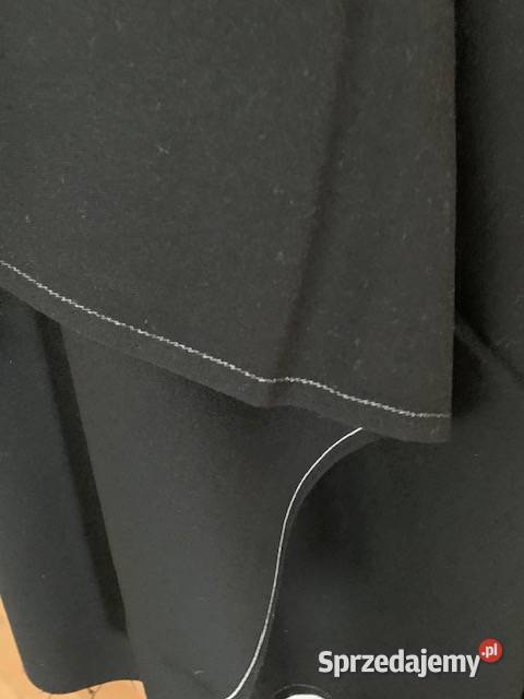 Materiał czarny PRL wełna szer140 dł 275 śląskie Częstochowa sprzedam