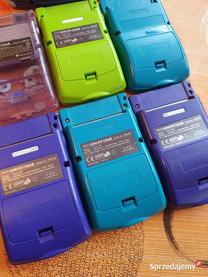 GameBoy Color Advance 7 Made in Japan Części Game Boy Legnica sprzedam