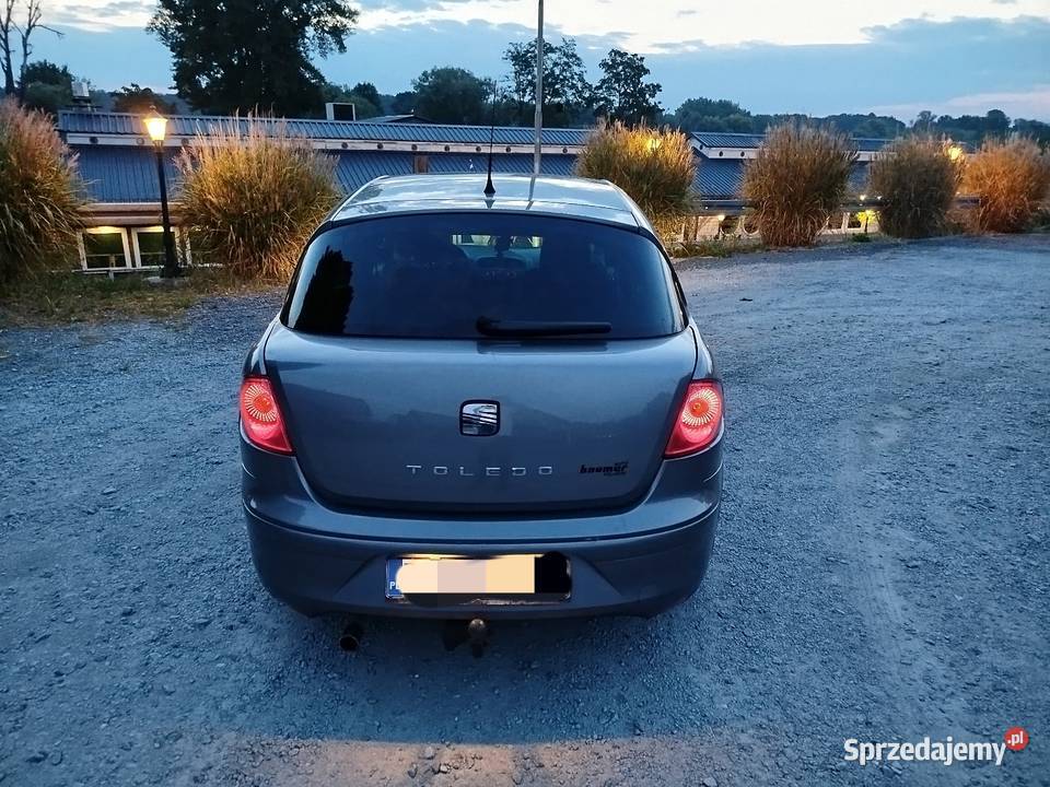 Seat Toledo 16 benzyna 2005 hak ładny zadbany Wrocław