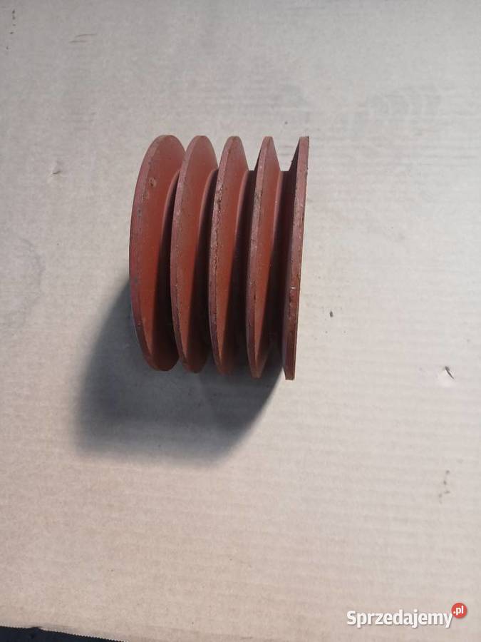 Koło pasowe na 4 paski 17 140 mm na wał 30mm łódzkie Łódź