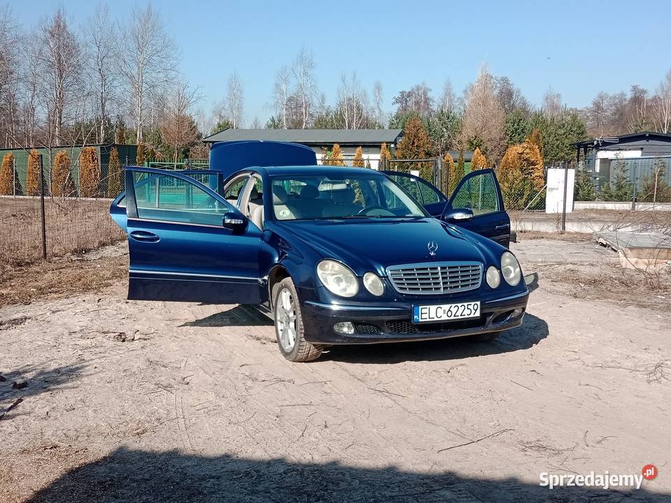 Mercedes w 211 benzyna gaz Klasa E łódzkie Zgierz