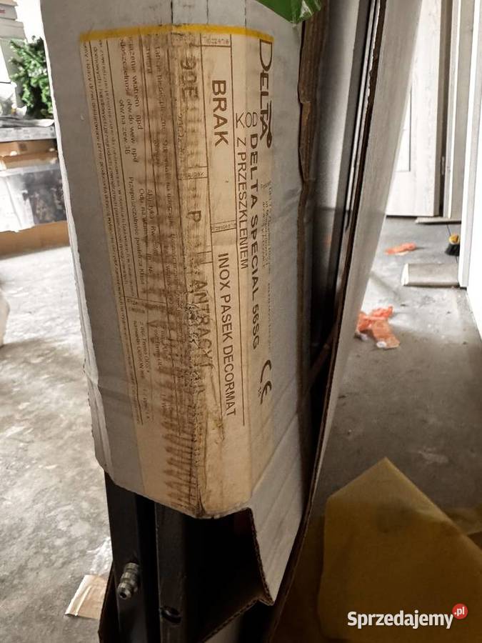 Drzwi wejściowe Delta Special 56SG 90 Prawe z antywłamaniowe śląskie