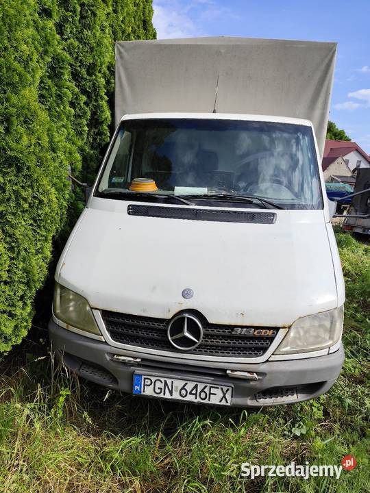 Sprzedam Mercedes z plandeką 1200kg Gniezno