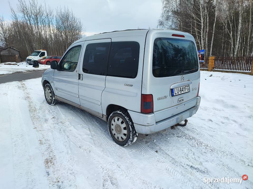 Citroen Berlingo Multispace 16 LPG Rok produkcji 2001 lubelskie Lubartów