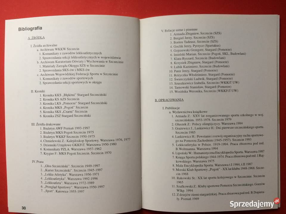 390 Lekkoatletyka na Pomorzu Szczecińskim Antykwariat Szczecin