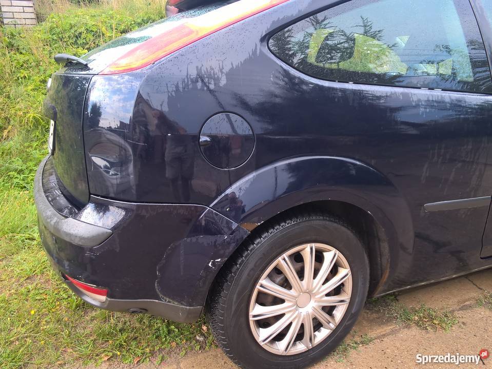 Ford Focus 2007 14 lpg 3 drzwi Gdańsk nieuszkodzony pomorskie