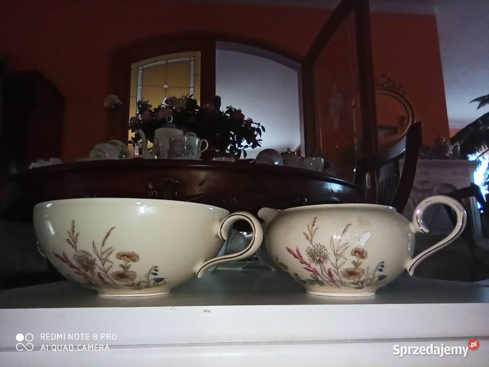 Filiżanka do herbaty z talerzykiem deserowym Gdańsk