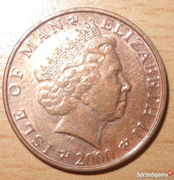 ISLE OF MANN1 PENNY2000 r mazowieckie Legionowo sprzedam