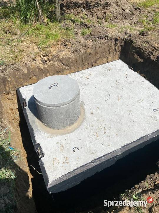 Zbiornik betonowy mały szambo woda deszczowa Warszawa