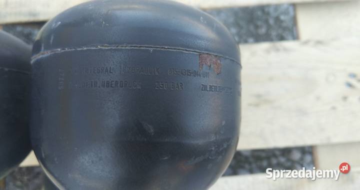 250 BARAkumulator hydrauliczny olejowy BM Części do maszyn budowlanych Kielce sprzedam