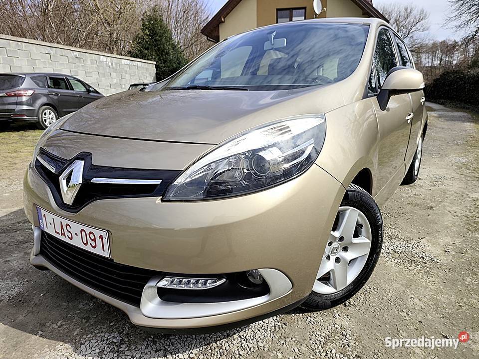 Renault Scenic 12 benzyna 115 Led Tempomat Rok produkcji 2015 Lubartów